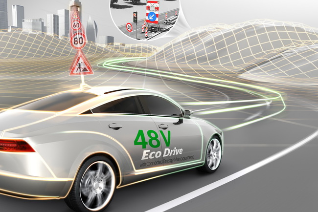 48 Volt EcoDrive с технологией eHorizon  48 Volt EcoDrive с технологией eHorizon
