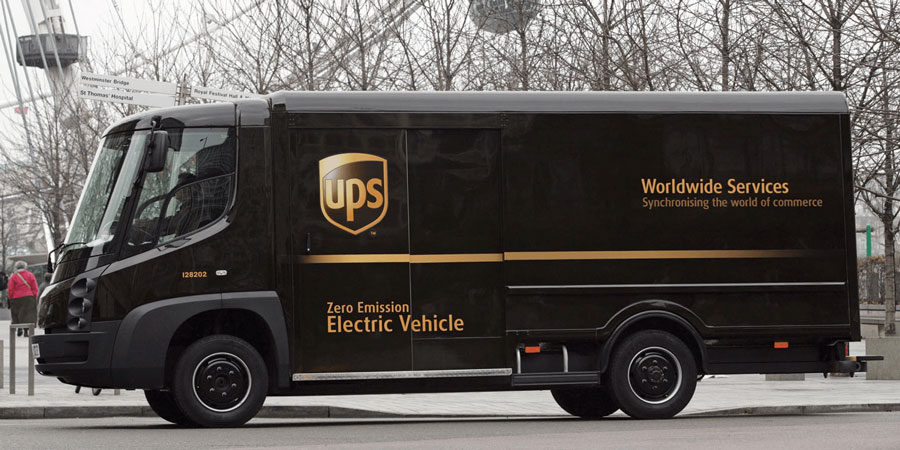 UPS переходит на электротранспорт