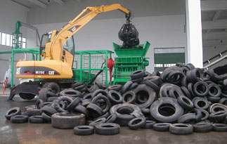 В Украине есть много предприятий по утилизации шин