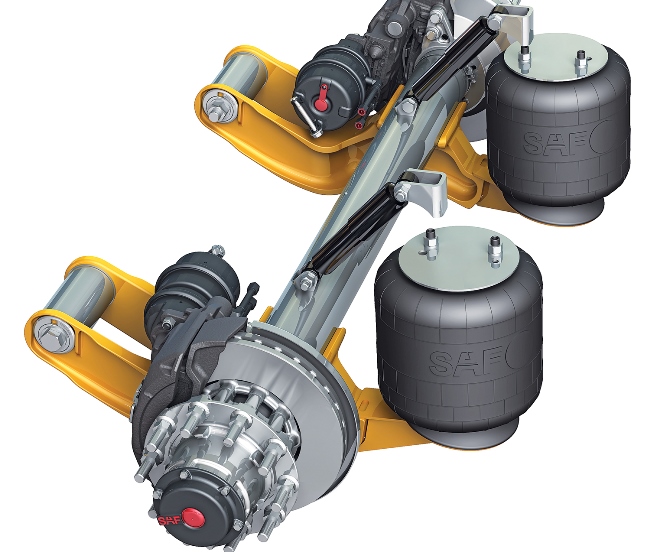 Оси SAF-Holland новой серии CBX для прицепов