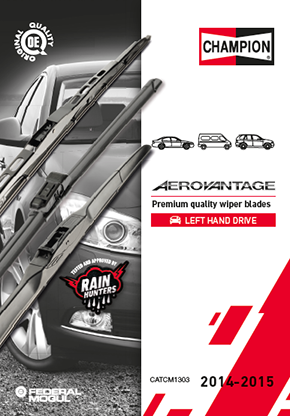 Каталог стеклоочистителей CHAMPION Aerovantage