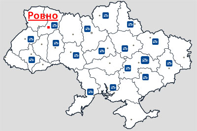 карта филиалов компании Владислав