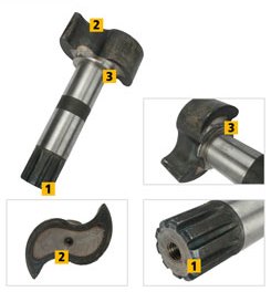 Вал разжимного кулака DT® Spare Parts 