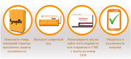 Проверка продукции с помощью системы «ORIGINAL»