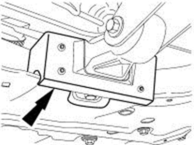 задняя опора двигателя Ford Focus