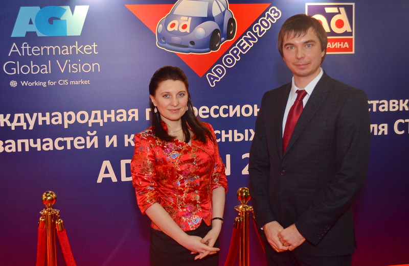 Даниил Драмшев на выставке AD OPEN 2013 Региональный менеджер Schaeffler в Украине и Молдове, Даниил Драмшев на выставке AD OPEN 2013