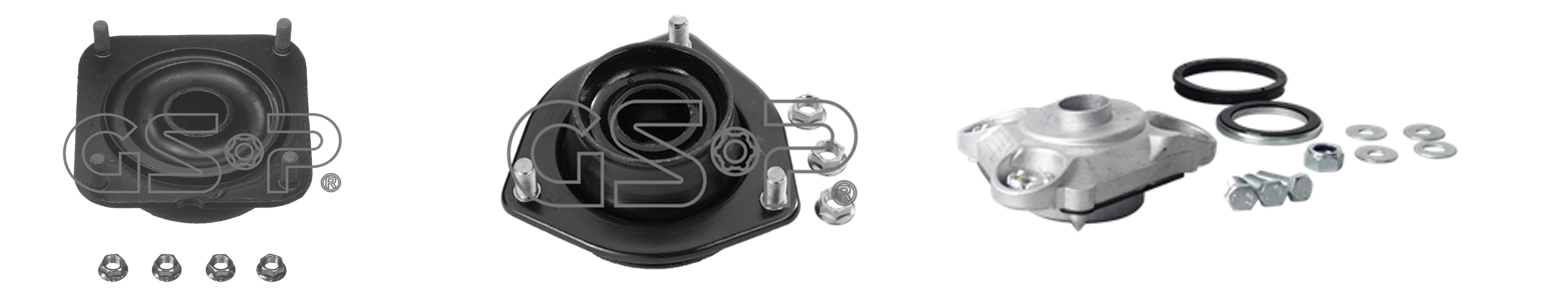 Опори та підшипники амортизаторів